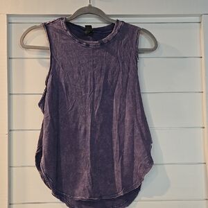Purple Sleeveless Top
